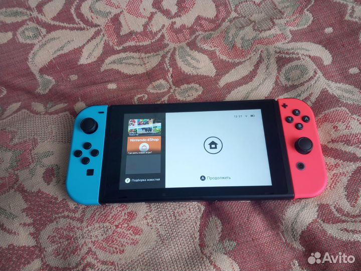 Nintendo switch + 2 игры