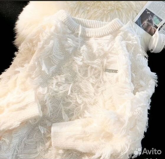 Свитер opium distressed type