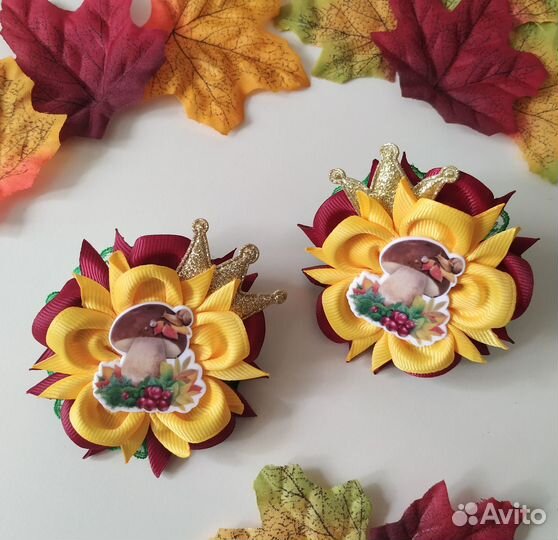 Бантики, резинки для волос, метрика