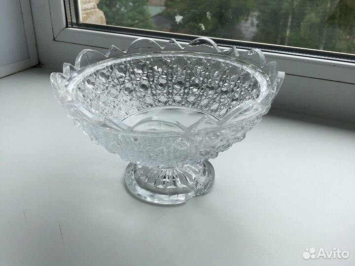 Хрустальная посуда вазы хрустальные СССР