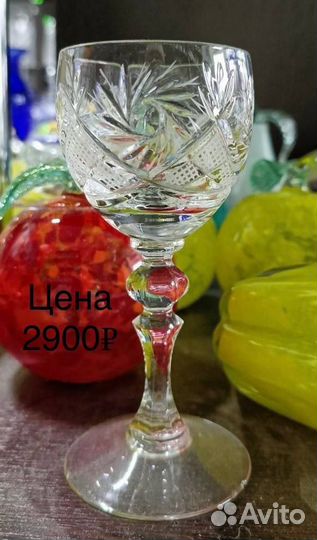 Хрустальные бокалы