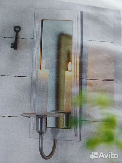 Подсвечники настенные икея