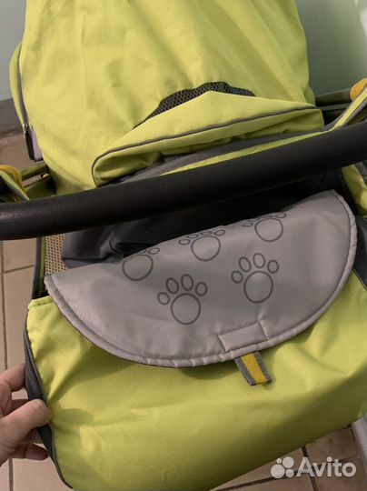 Детские санки коляска с колесами