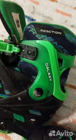 Ролики reaction Galaxy раздвижные 36 - 39 размер