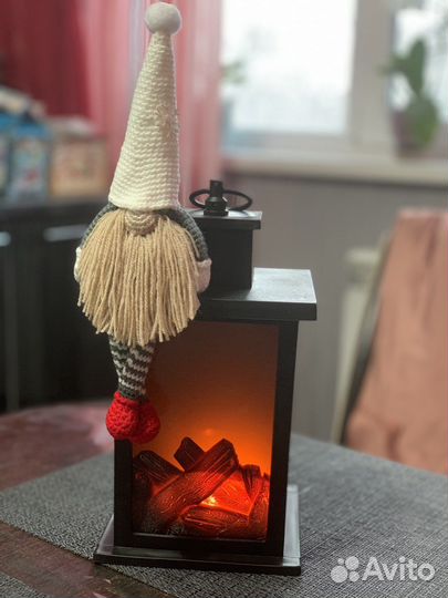 Гном вязаный