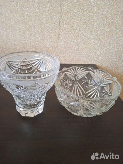 Хрустальные вазы