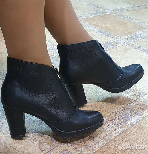 Ботильоны натуральная кожа 37разм