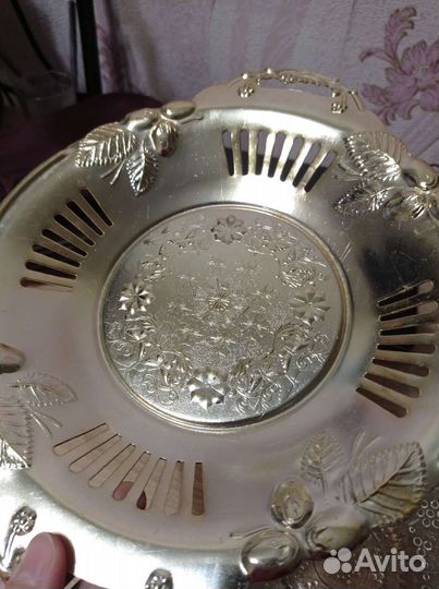 Блюдо СССР и Салатник стекло