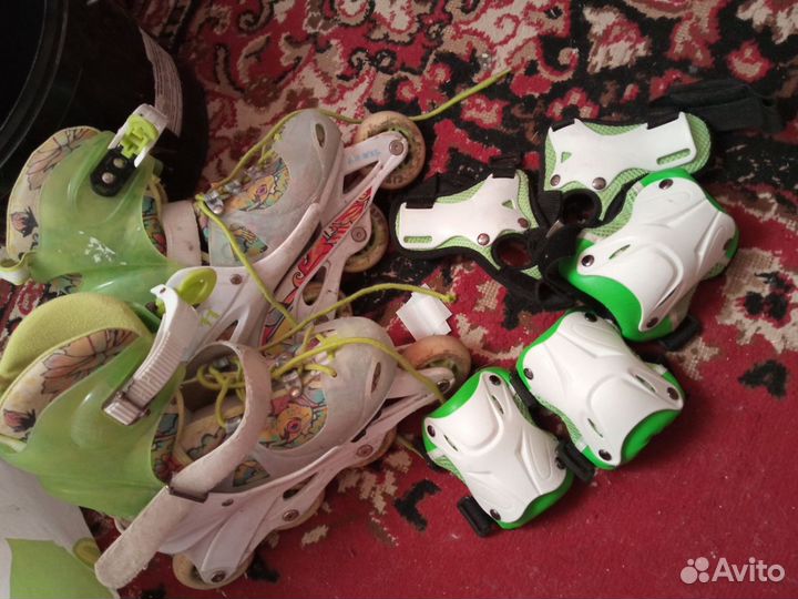 Детские ролики и защита