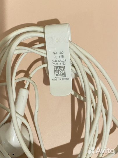 Стереонаушники Nokia WH 102 оригинал