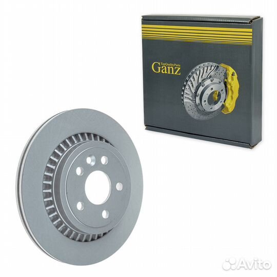 Диск тормозной задний с покрытием volvo XC60 all 0