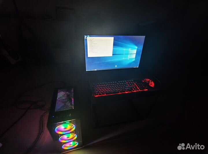 Игровой пк intel core i5 (3.2 GHz),16 гб, ssd 512