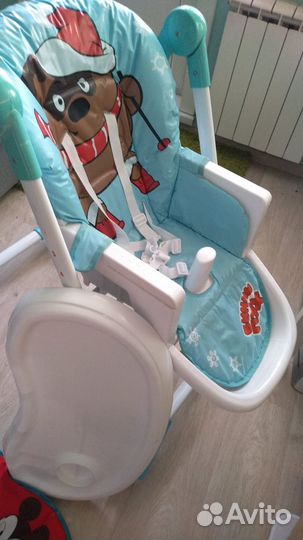 Стульчик для кормления регулируемый