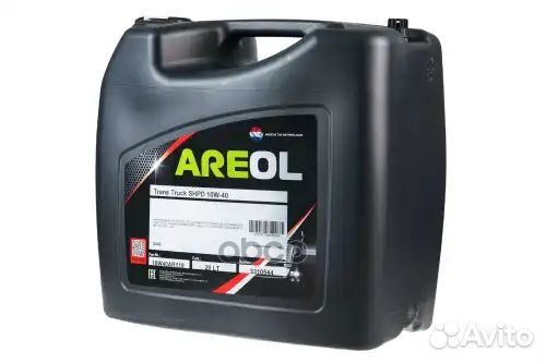 Areol Trans Truck shpd 10W40 (20L) масло моторное