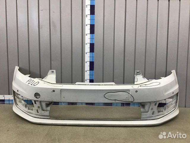 Бампер передний VW Polo (Sed RUS) 2011-2020