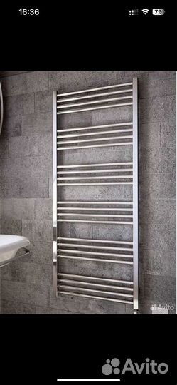 Полотенцесушитель водяной из нержавеющей стали