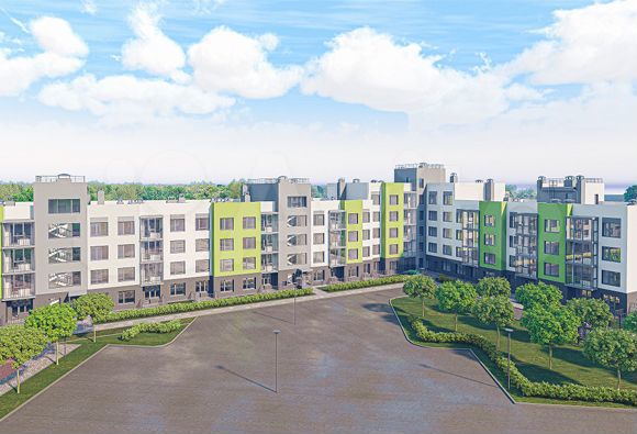 3-к. квартира, 77,7 м², 2/5 эт.