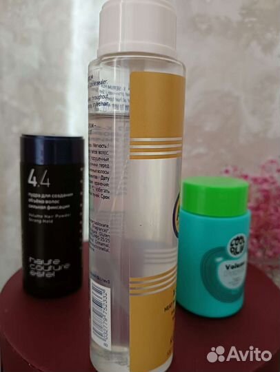 Термозащита и пудра для волос