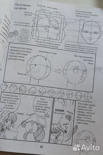 Книга самоучитель по рисованию манга (комиксов)