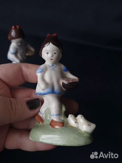 Статуэтка фарфор Бронницы 1950г