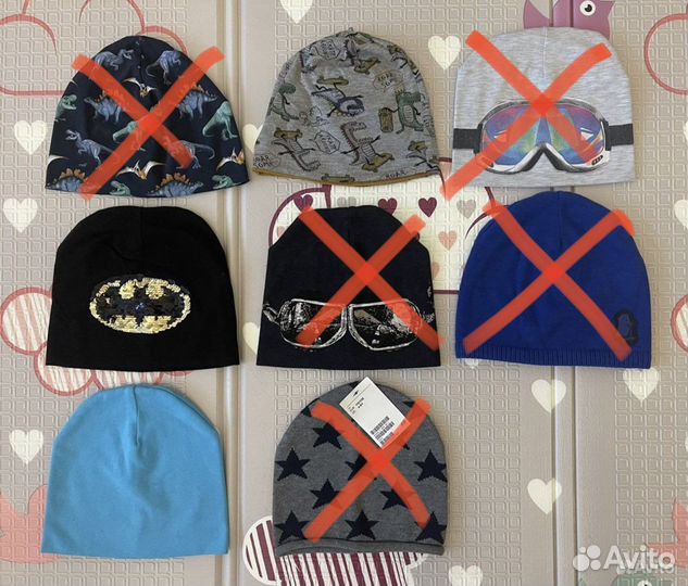 Головные уборы на мальчика