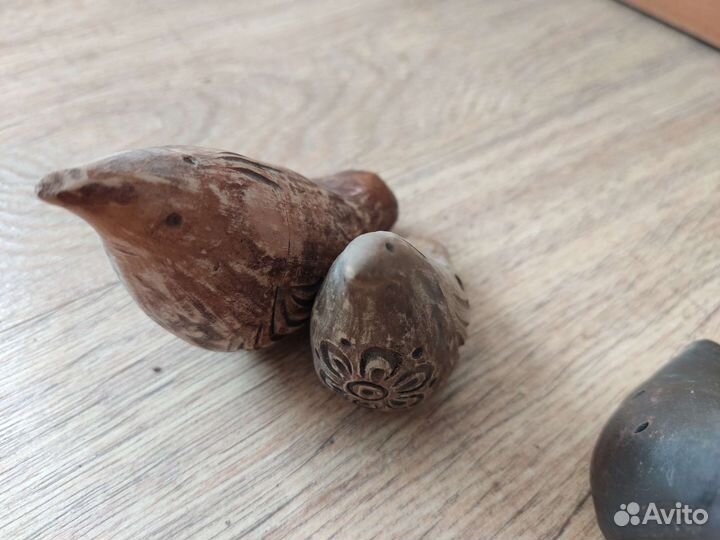 Глиняные птички, свистульки