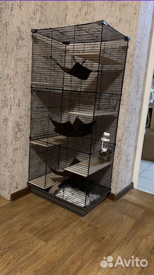 Домик Клетка для шиншилл и грызунов
