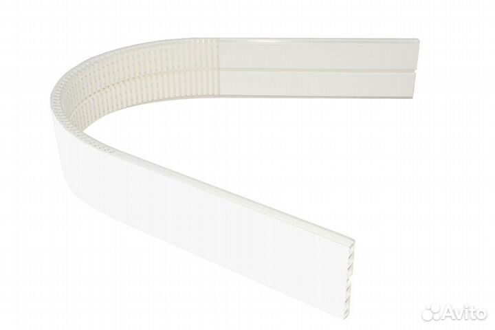 Цоколь пвх арочный универсальный Белый (1006*146)