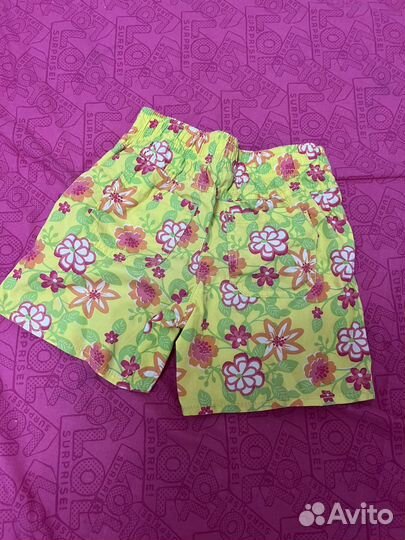 Шорты летние для девочки в цветочек