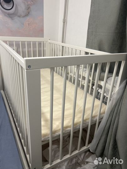 Детская кроватка для новорожденных IKEA