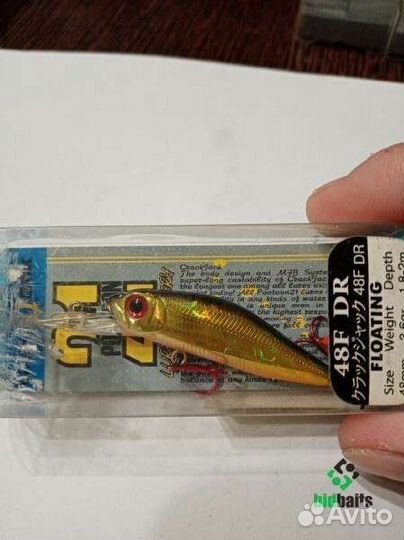 Воблеры Pontoon 21 Crackjack 48F-DR (3,6г)