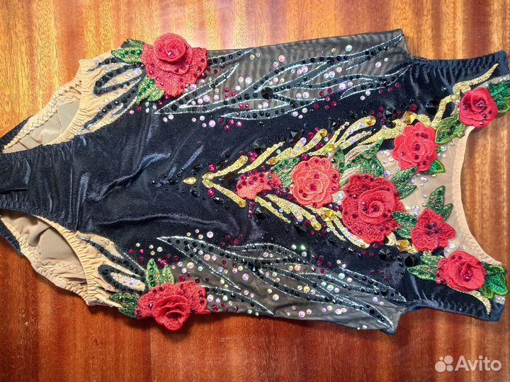 Купальник для художественной гимнастики рост 135