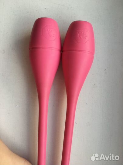 Булавы из пластмассы розовые 40,5