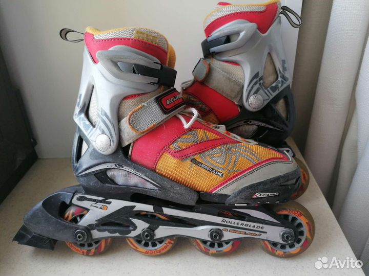 Роликовые коньки детские раздвижные