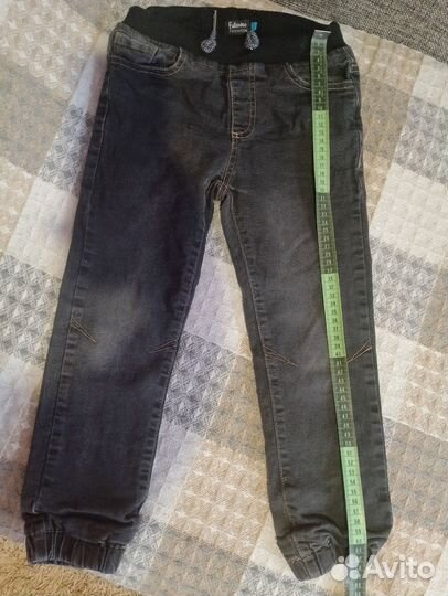 Джинсы утепленные для мальчика 116