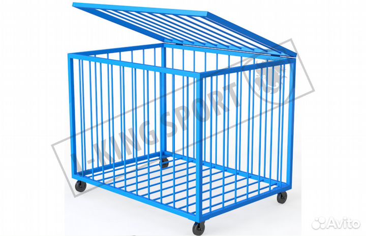 Контейнер (корзина) для хранения мячей (мобильный)