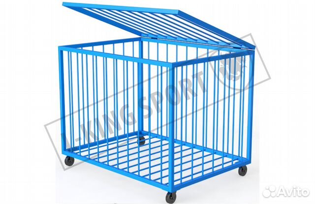 Контейнер (корзина) для хранения мячей (мобильный)