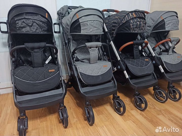 Коляски Babalo classic 2022 золот. полоски, звезда