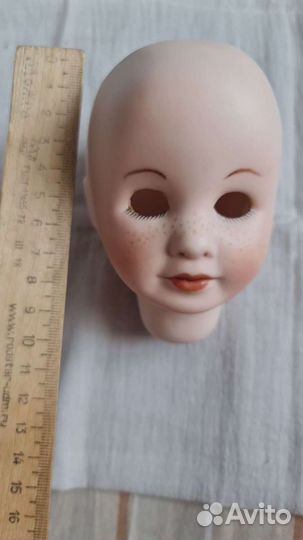Голова для куклы фарфор