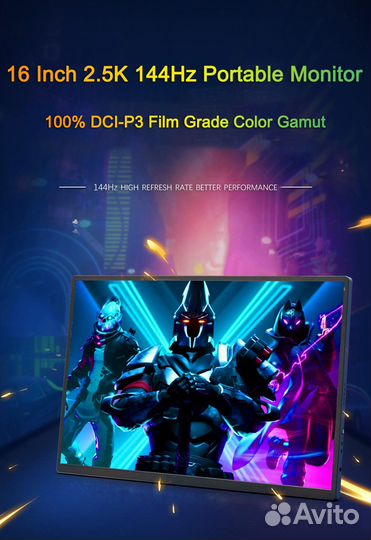 Новый портативный монитор 16