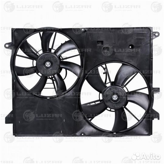 Крыльчатка с эл.мотором chevrolet Captiva/opel Ant