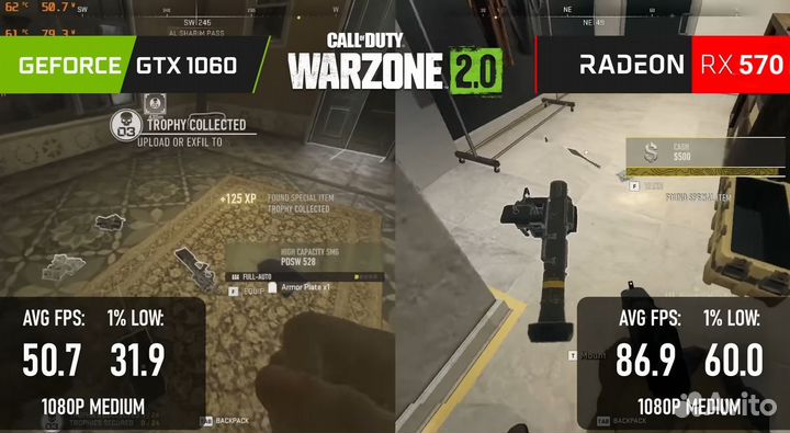 Видеокарта игровая 8GB топовая