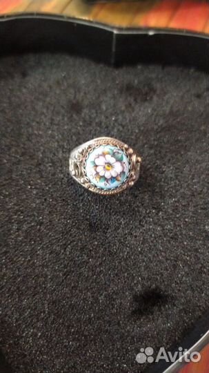 Перстень СССР. Ростовская финифть