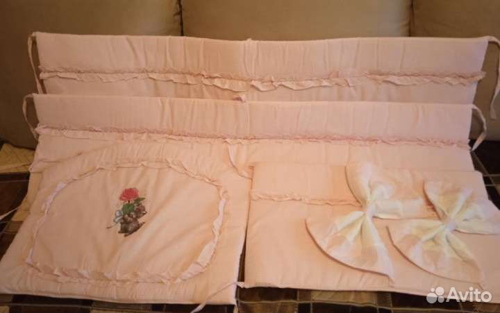 Бортики в детскую кроватку