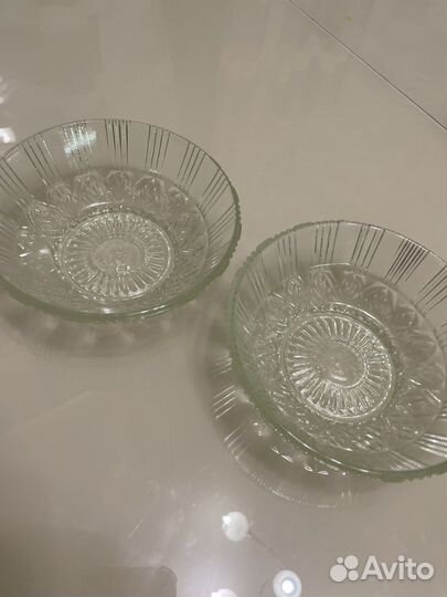 Вазочка СССР стекло