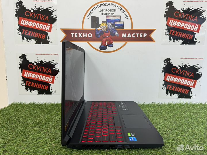 Игровая пушка Acer Nitro i5 11300H GTX1650 ssd 512