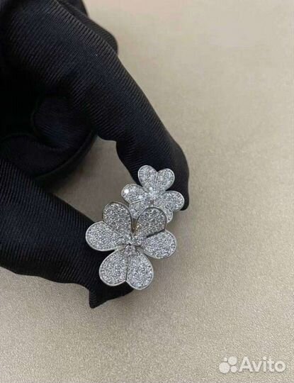 Золотое кольцоVan Cleef 14.1 гр 2.15 ct