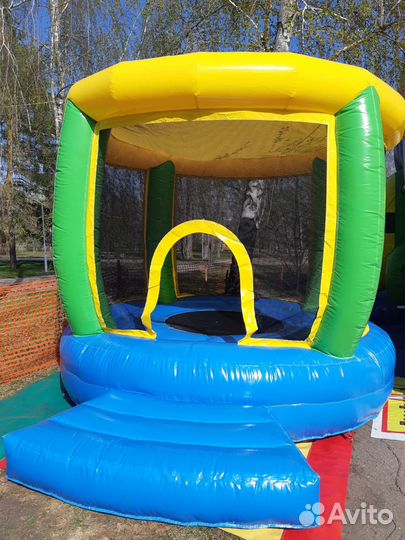 Надувной батут сетка