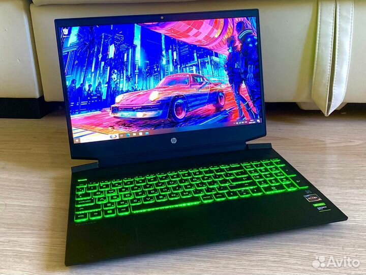 Игровой HP pavilion Gaming GTX1650/Ryzen 5/SSD512