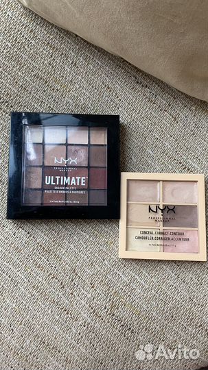 NYX ultimate shadow palette. Pro Makeup Conceal